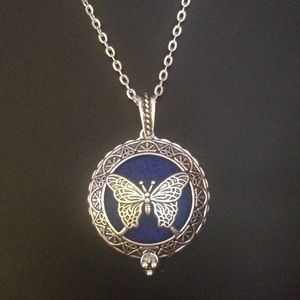 NEW Essential Oil Diffuser Butterfly Necklace